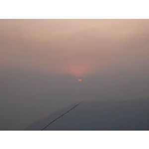 Silent Silhouettes: Meghalaya's Mystical Sunset
